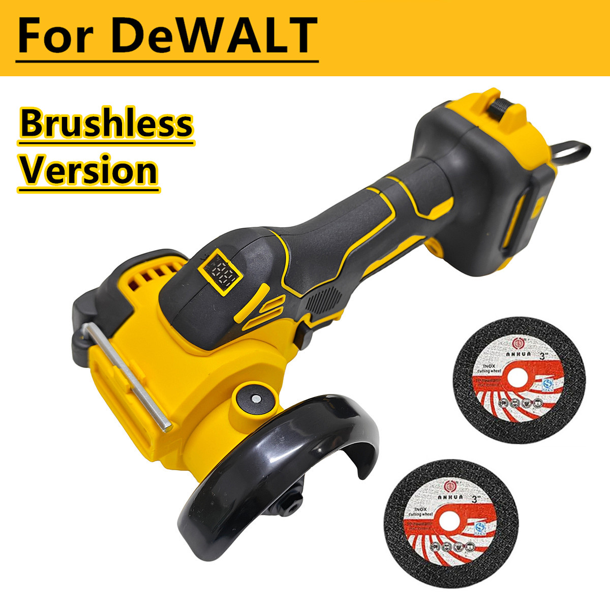 Brushless Angle Grinder Battery Powered - Bürstenloser Winkelschleifer, 3 Zoll, Schneidwerkzeug, kabelloses