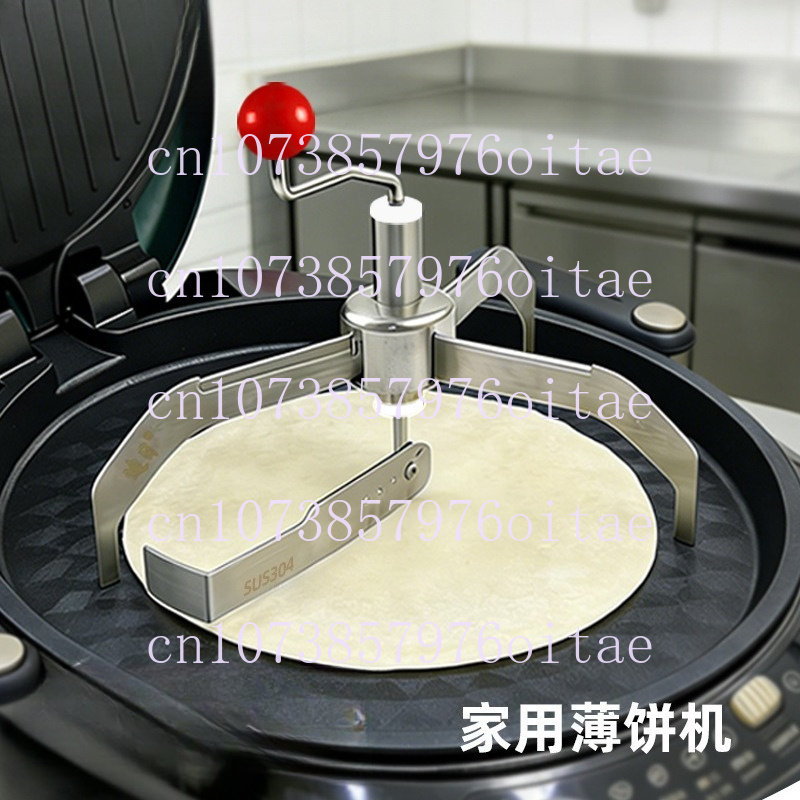 Hand Tools - Manuelle Handkurbel-Crêpe-Maschine aus Edelstahl, Pfannkuchenmaschine für