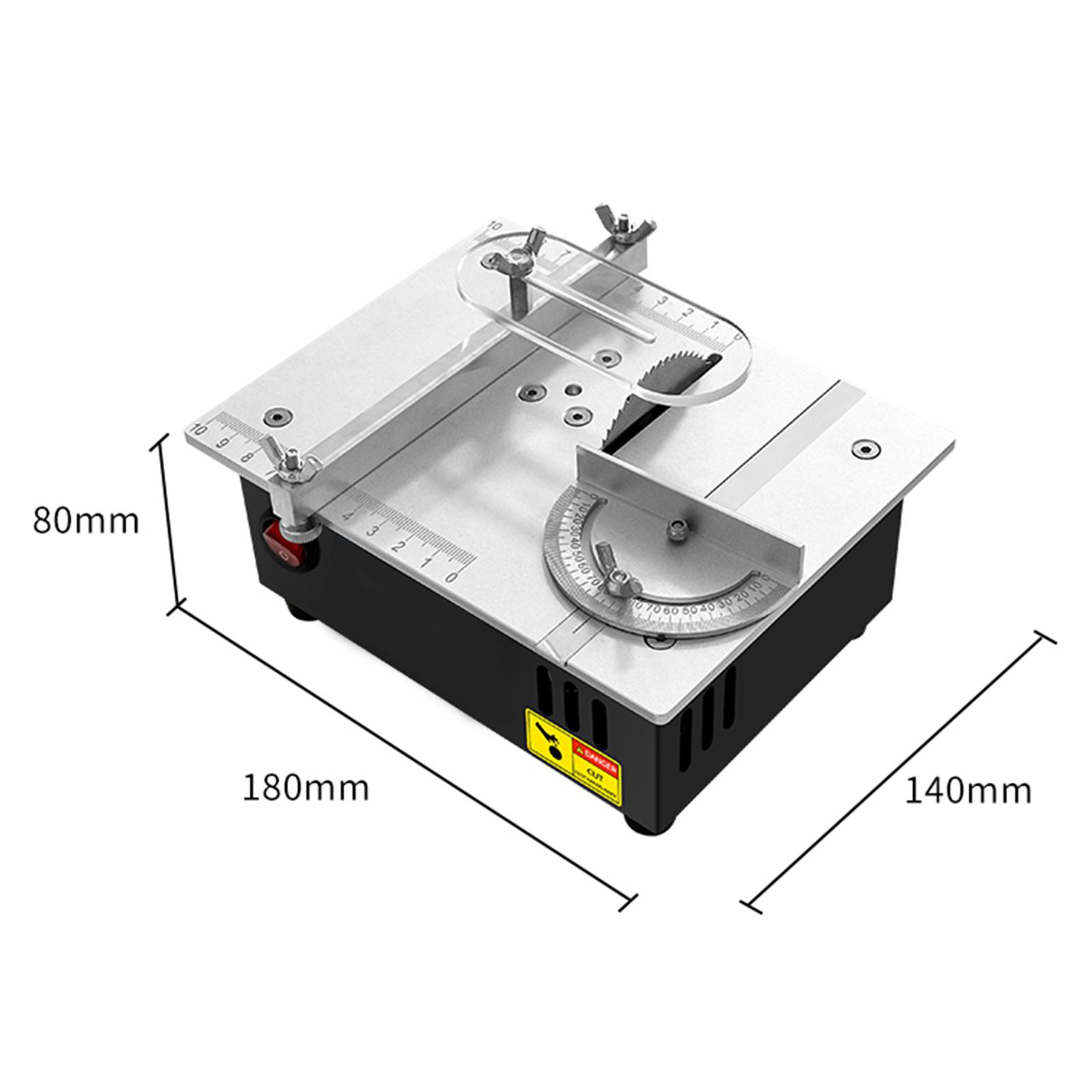 Mini Table Saw For Woodworking - Mini-Tischkreissäge DIY-Modellbau Schneidwerkzeug Holzbearbeitung Elektrische Säge
