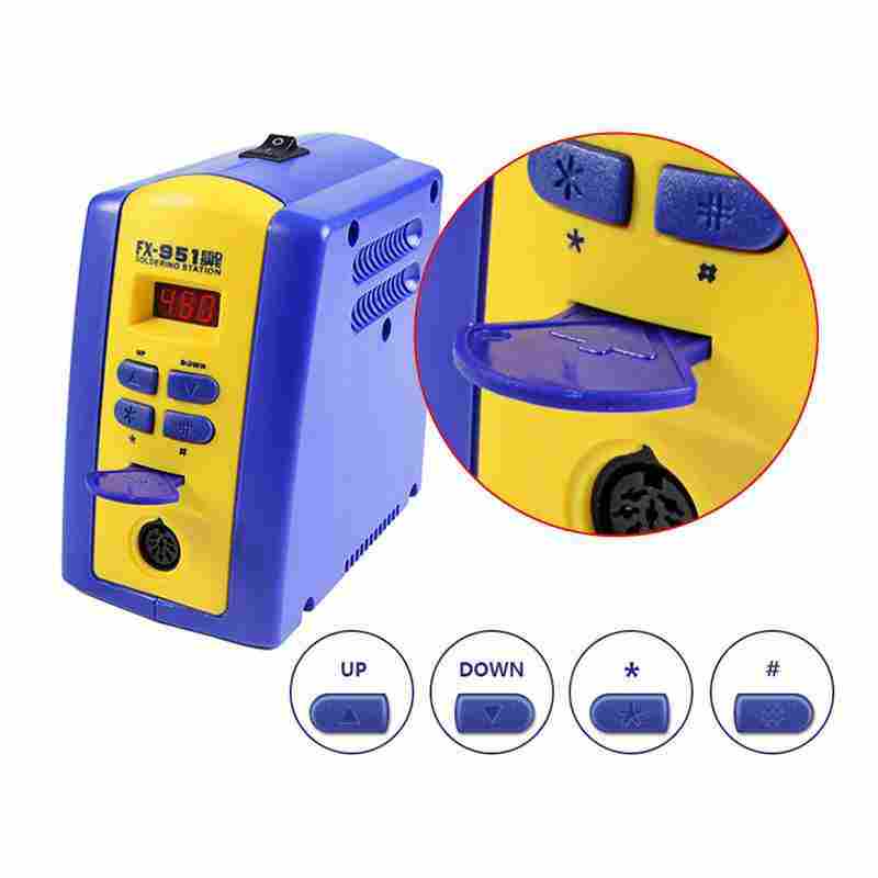 Digital Soldering Station T12 - Digitale FX951 75 W Lötstation FX-951