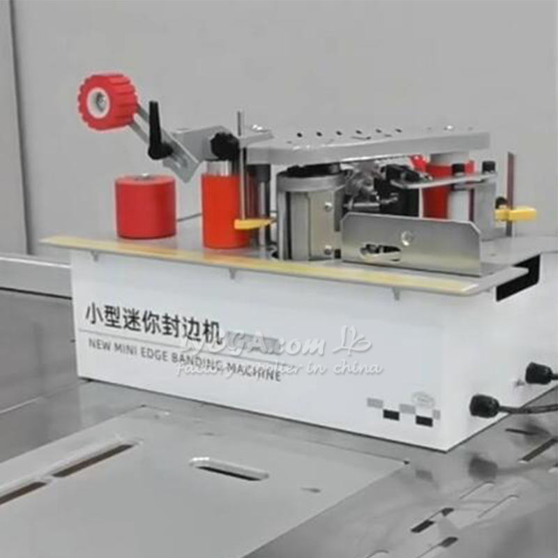 Mini Table Saw For Woodworking - MINI-Kantenanleimmaschine für Sägetisch, Bankkantenanleimmaschine, maßgeschneidertes gebogenes/gerades
