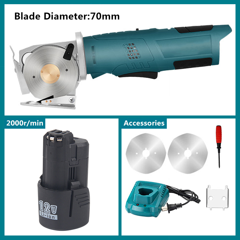 Cordless Rotary Tool Kit Accessories - 12V elektrische runde Schere kabellose elektrische