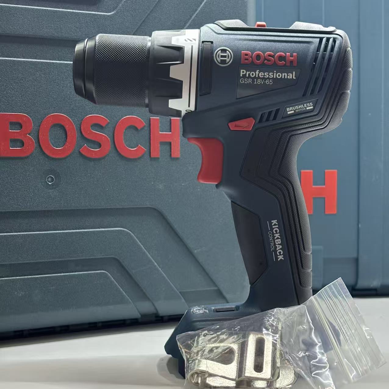Brushless Cordless Electric Drill 18V - Bosch GSR 18V-65 Bürstenloser Akku-Bohrschrauber 18V