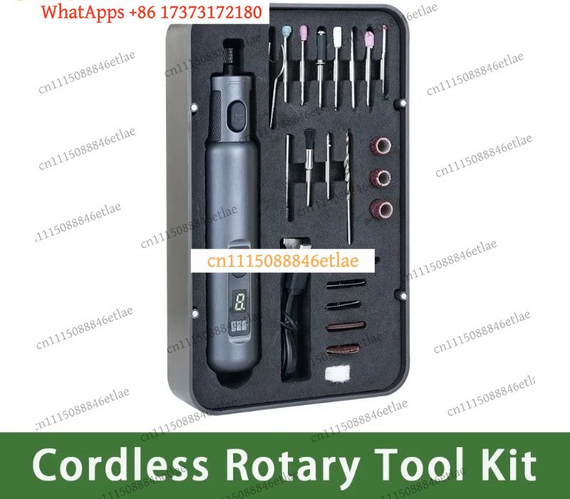 Cordless Rotary Tool Kit Accessories - Creality Kabelloses Rotationswerkzeug-Set, Multifunktional mit 6