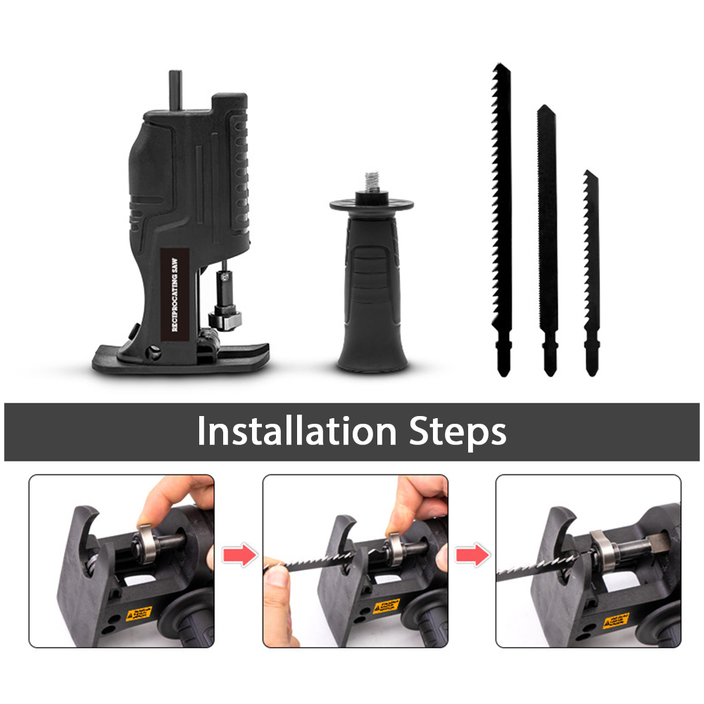 Tragbarer Säbelsägenadapter, m – Reciprocating Saw Attachment Drill Bewertung und Preis