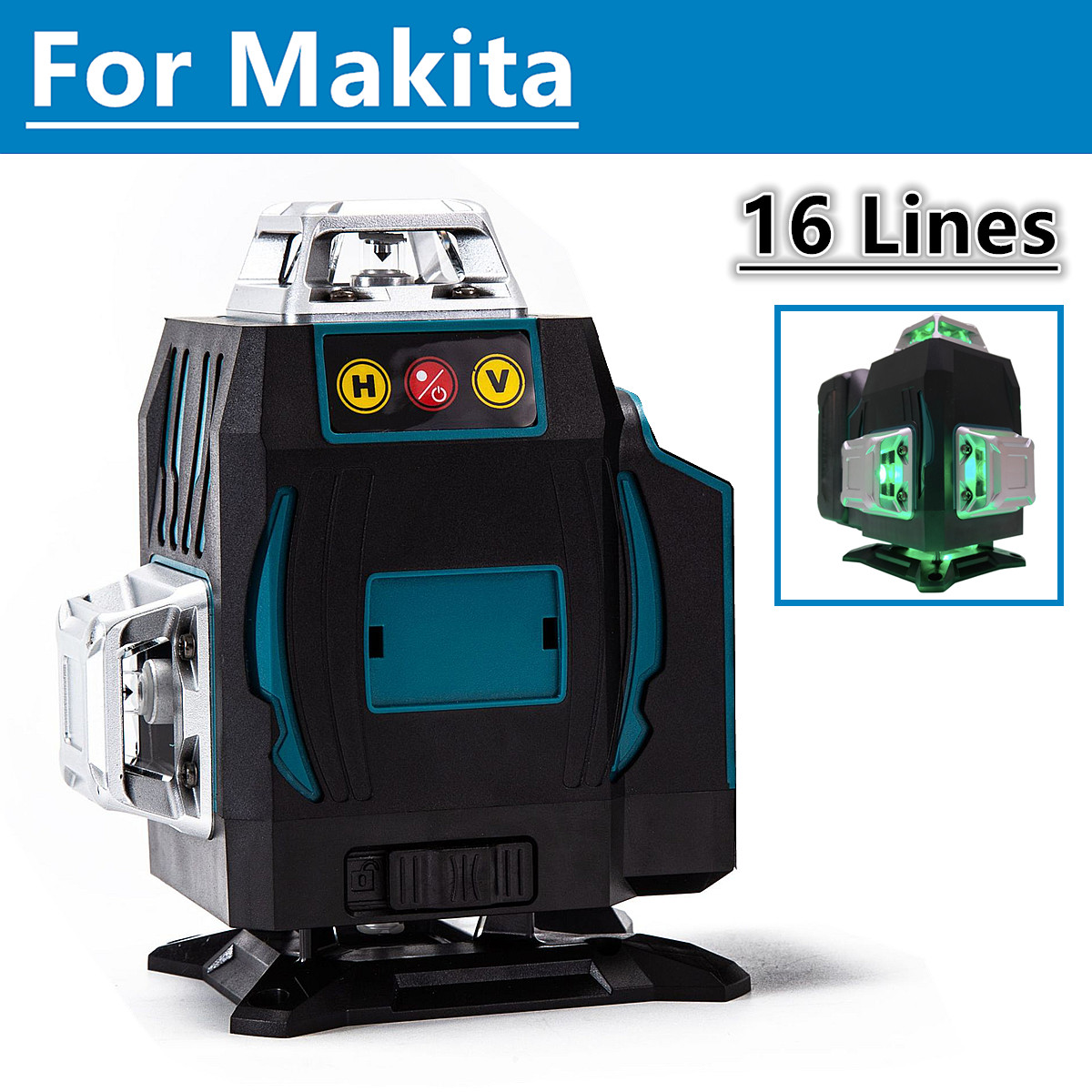 Für Makita 18V Akku 16 Linien  – Laser Level 16 Lines 4D Green Bewertung und Preis