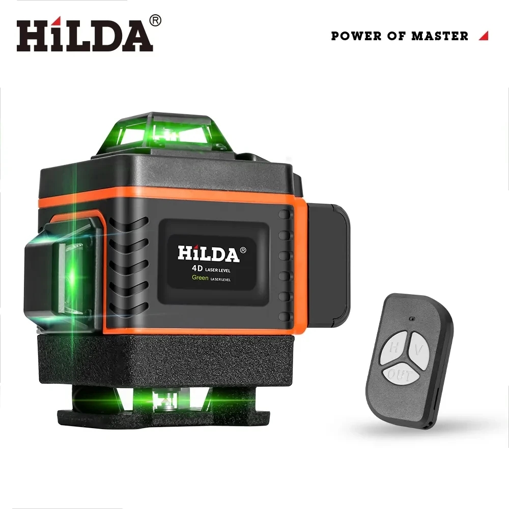 HILDA 16/12 Linien 4D-Laser-Wa – Laser Level 16 Lines 4D Green Bewertung und Preis