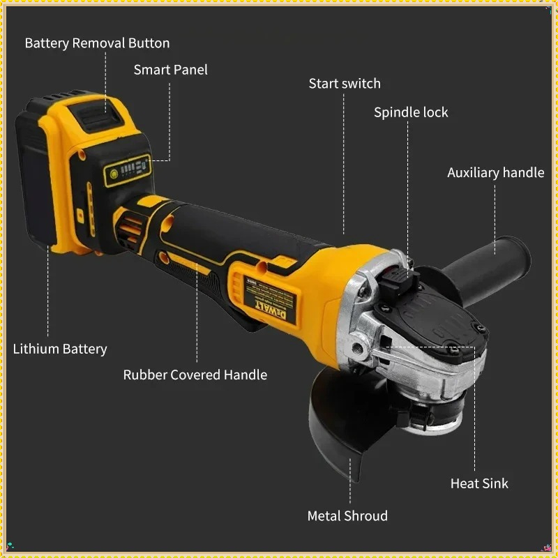 Dewalt DCG406 125MM Bürstenlos – Brushless Angle Grinder Battery Powered Bewertung und Preis