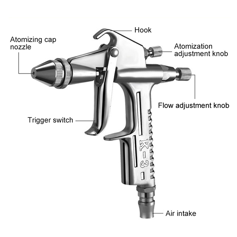 K-3 Mini-Farbe Luft spritzpist – Airbrush Kit With Mini Compressor Bewertung und Preis