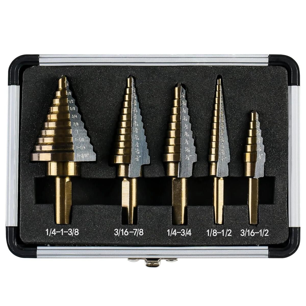 5-teiliges Kobalt-Stufenbohrer – Hardware Bewertung und Preis