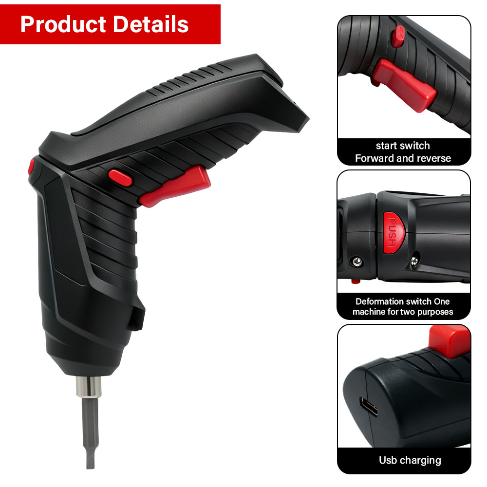 Multifunktionaler 3,6V Wiedera – Electric Screwdriver Rechargeable Usb Bewertung und Preis