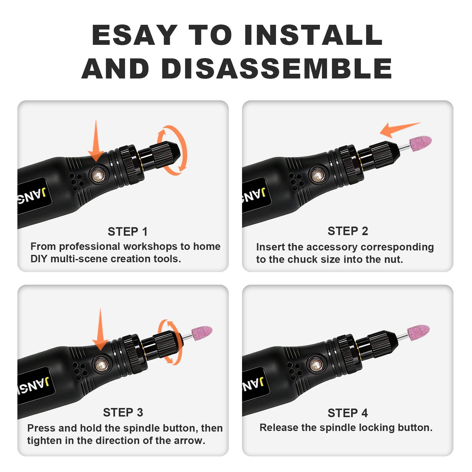 JANGKLIFE USB Cordless Rotary  – Cordless Rotary Tool Kit Accessories Bewertung und Preis