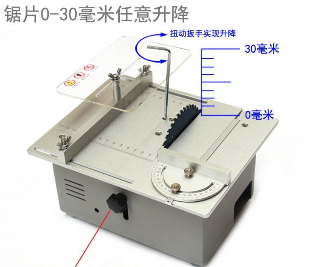 Tragbare Mini-Holzbearbeitungs – Mini Table Saw For Woodworking Bewertung und Preis