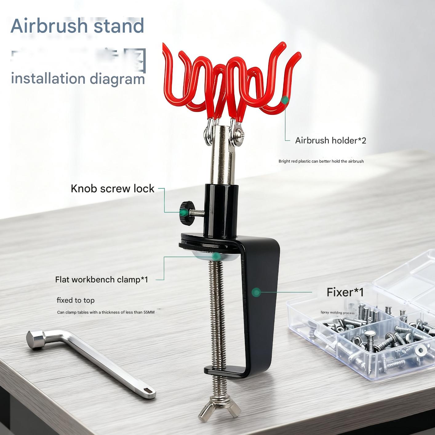 Airbrush-Halterung Schwerkraft – Airbrush Kit With Mini Compressor Bewertung und Preis