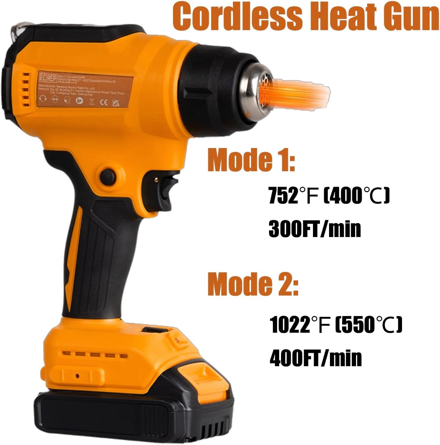 Kabellose Heißluftpistole für  – Cordless Heat Gun For Shrink Tubing Bewertung und Preis