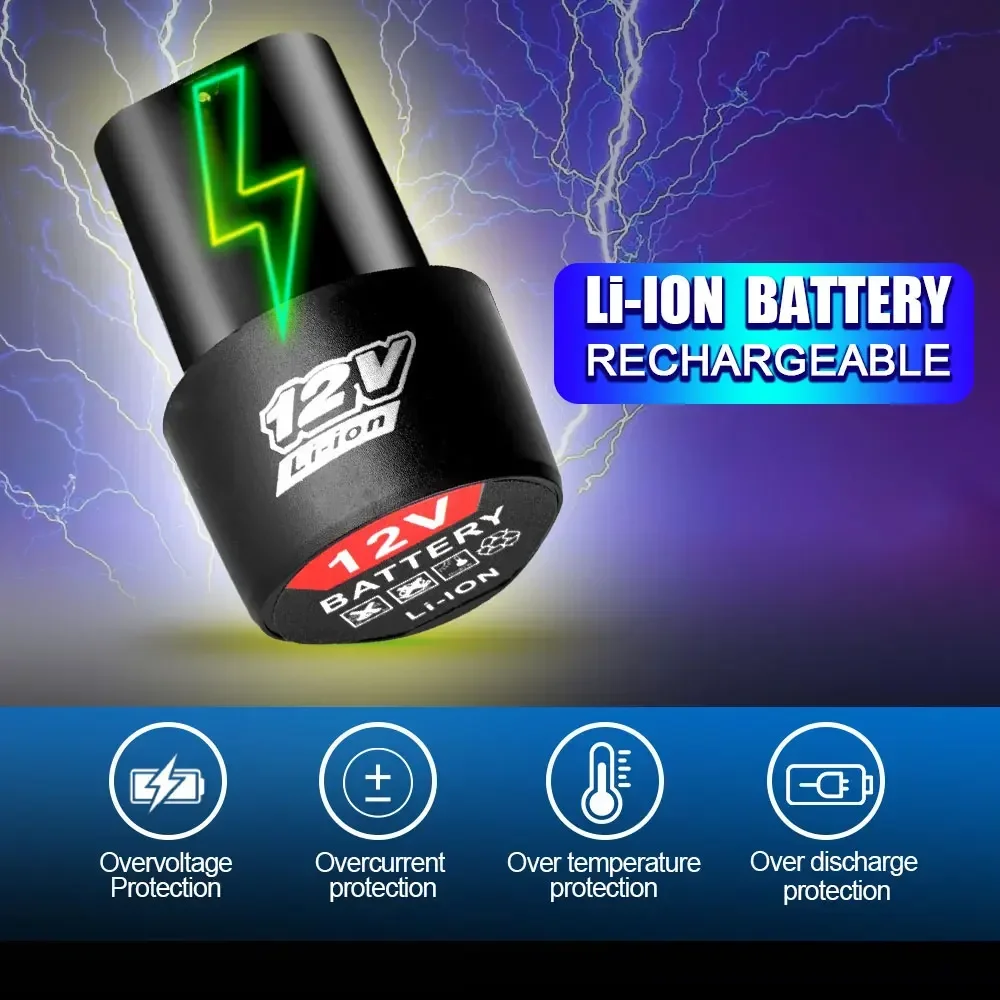 12V 1500mAh Akku wiederaufladb – Electric Screwdriver Rechargeable Usb Bewertung und Preis