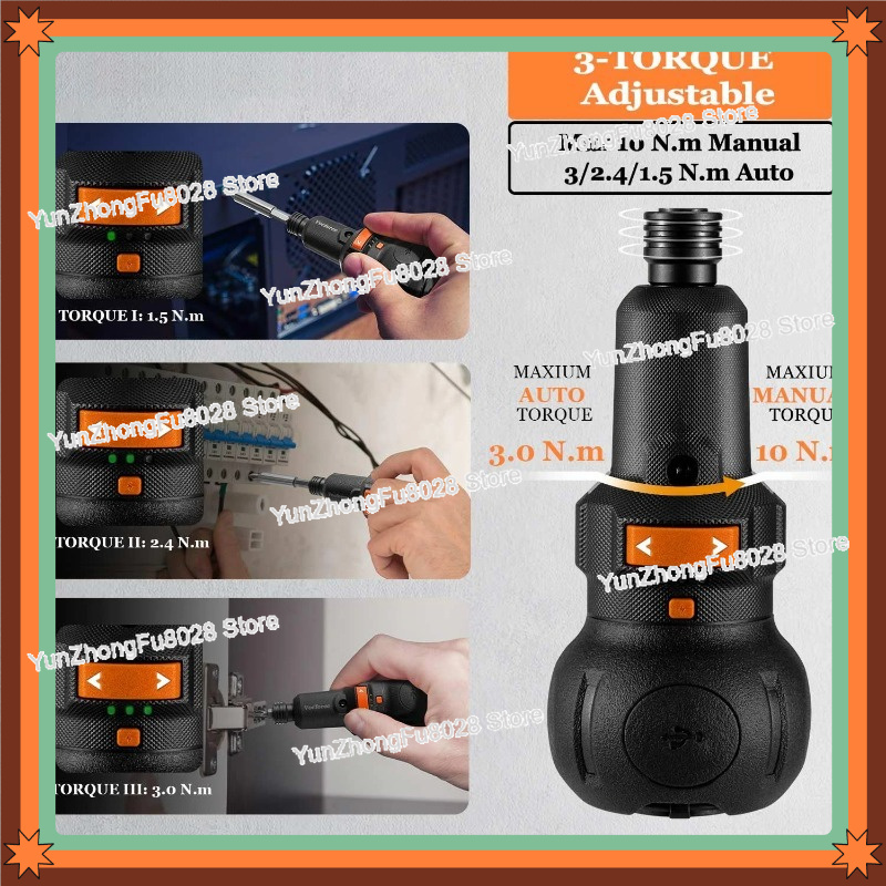 4V Elektrischer Schraubendrehe – Electric Screwdriver Rechargeable Usb Bewertung und Preis