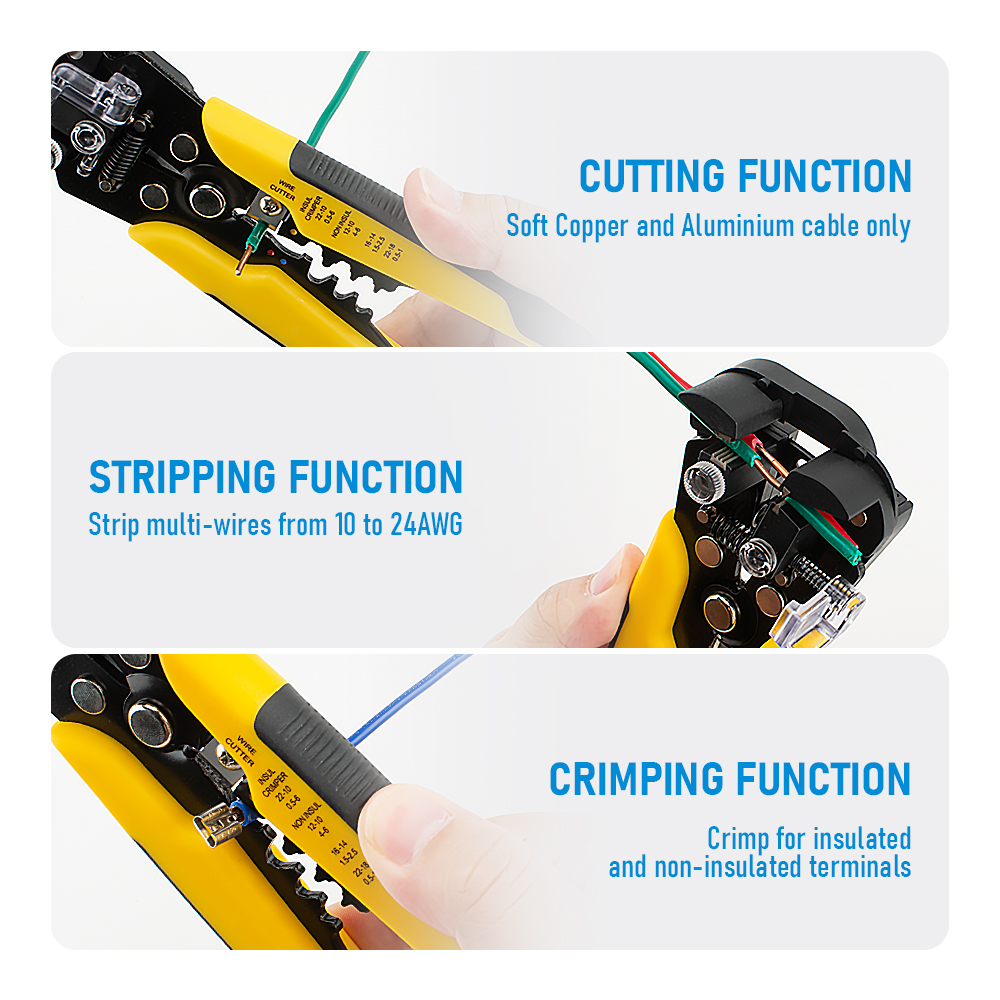Multifunktionales Handwerkzeug – Automatic Wire Stripper Cutter Bewertung und Preis
