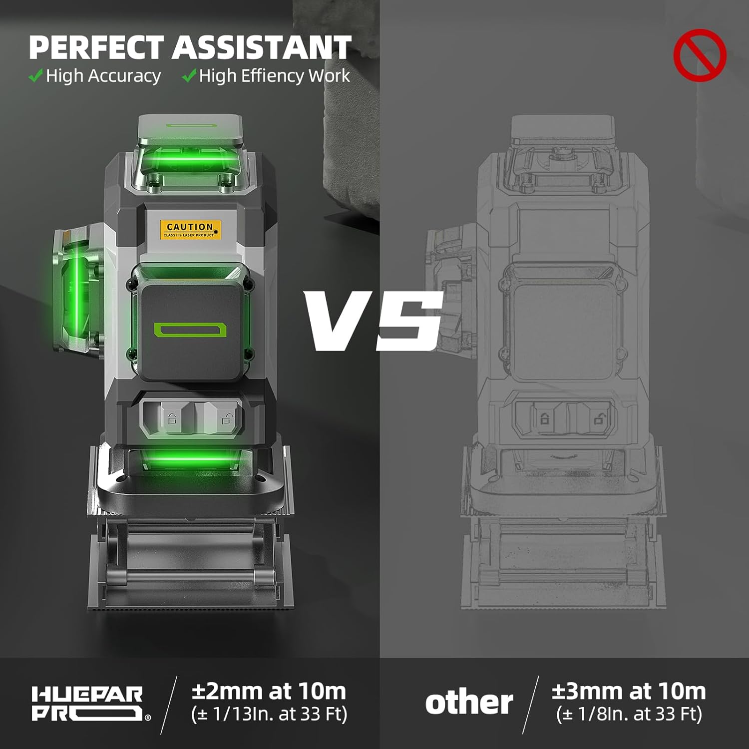 Huepar Professional 4D-Kreuzli – Laser Level 16 Lines 4D Green Bewertung und Preis