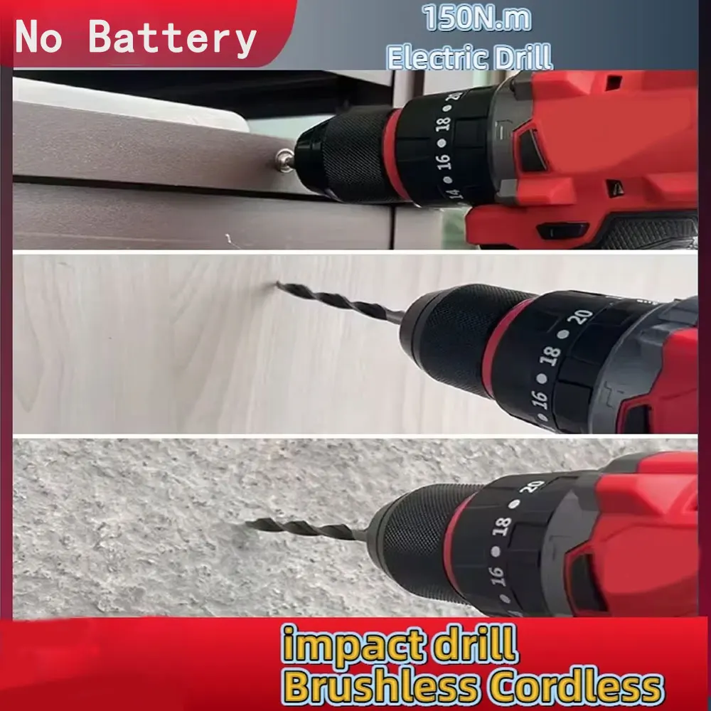 Kleiner elektrischer bürstenlo – Brushless Cordless Electric Drill 18V Bewertung und Preis
