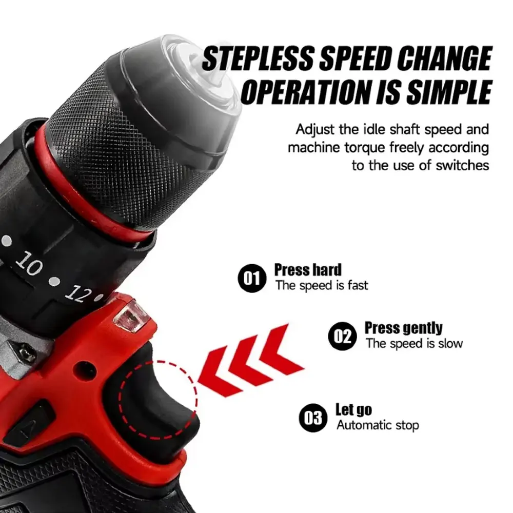 Kleiner elektrischer bürstenlo – Brushless Cordless Electric Drill 18V Bewertung und Preis