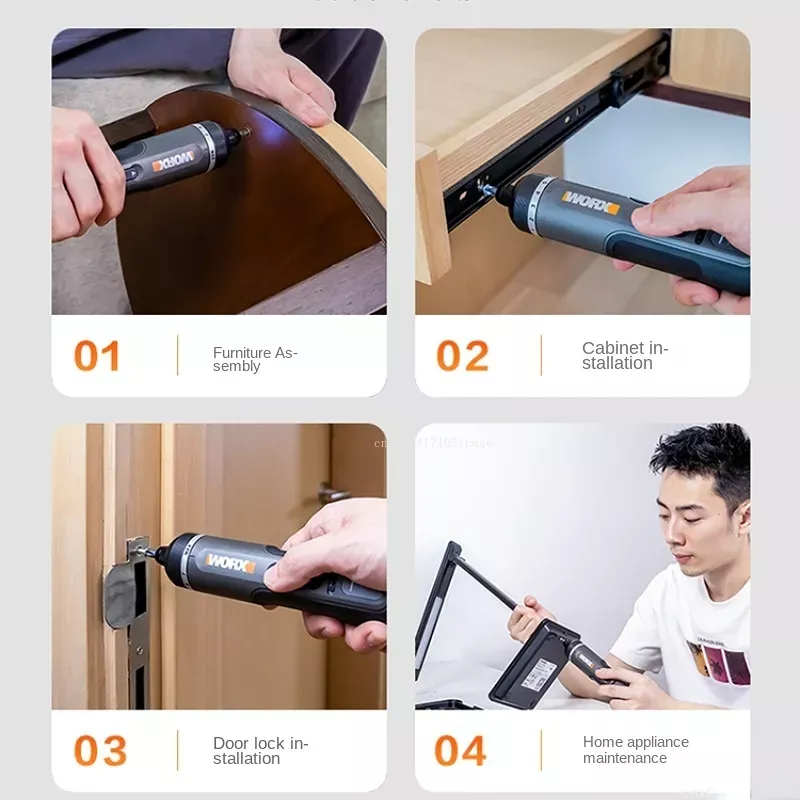 WORX WX242 4 V Elektro-Schraub – Electric Screwdriver Rechargeable Usb Bewertung und Preis