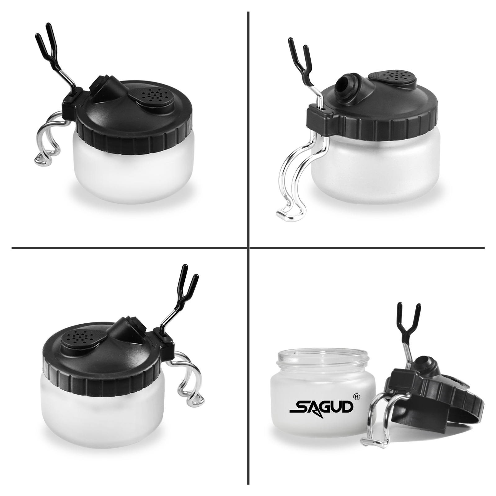 SAGUD 19-teiliges Airbrush-Rei – Airbrush Kit With Mini Compressor Bewertung und Preis