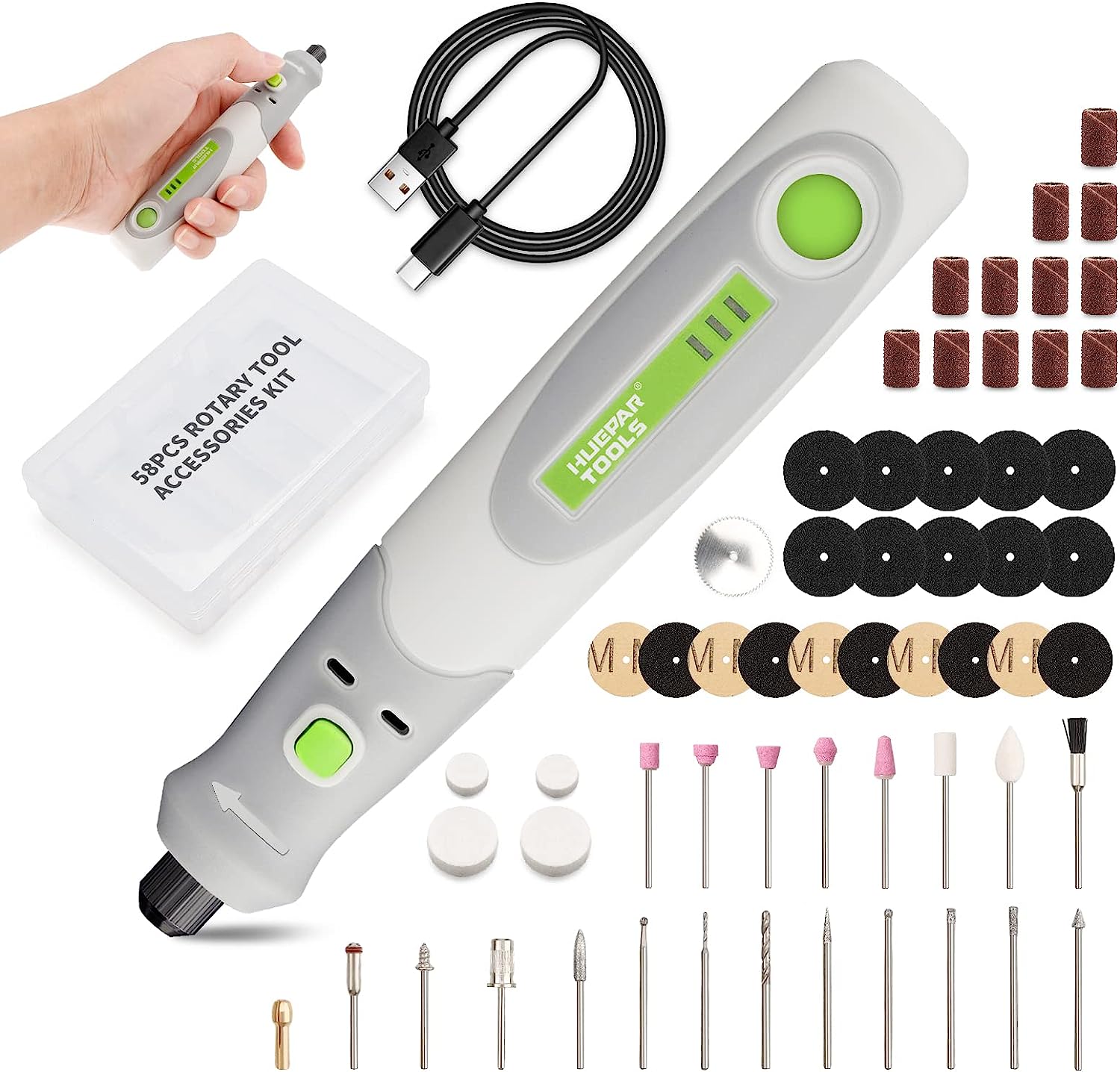 Elektrobohrwerkzeug-Gravier po – Cordless Rotary Tool Kit Accessories Bewertung und Preis